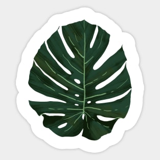 Monstera Leaf Sticker